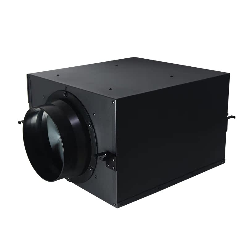 九叶风静音艾灸管道风机大风量吸烟抽风机养生馆医院换气排风系统 - 图3