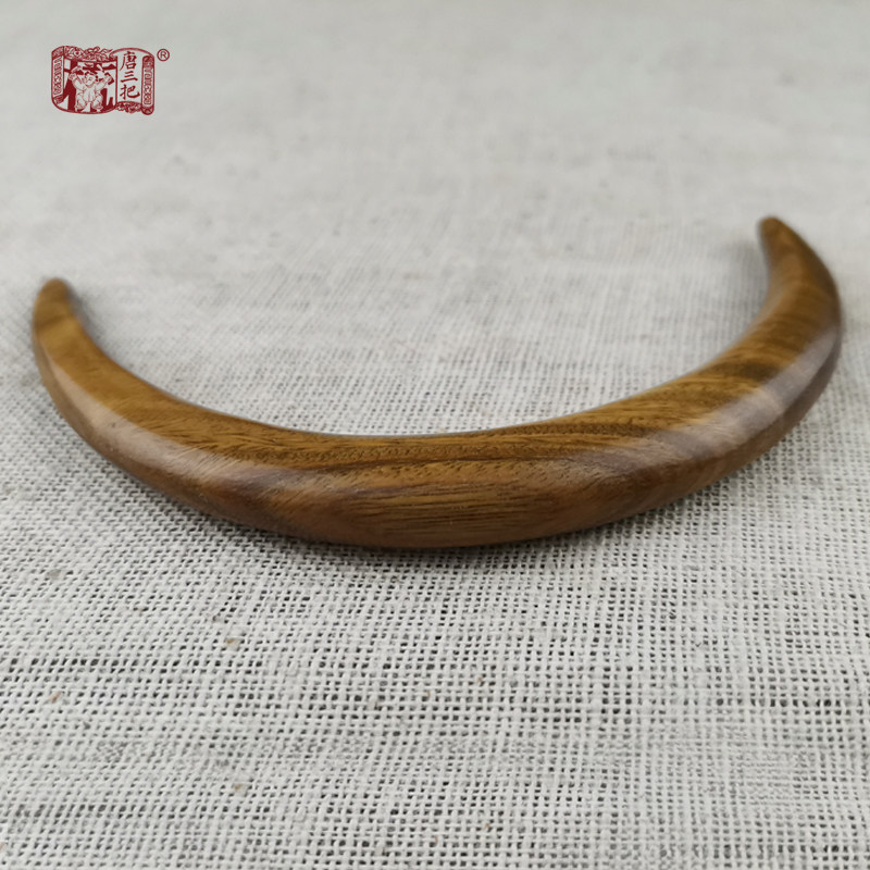 唐三把手工绿檀木半月华发簪古风配饰汉服发饰儿童长短发盘发簪子,淘宝优惠券,粉丝福利购,淘宝优惠卷