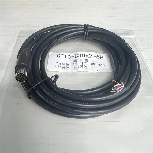 三菱触摸屏通讯线GT10-C30R4-8P/C50R4 GT01-C30R2-6P/C30R2-9S - 图2
