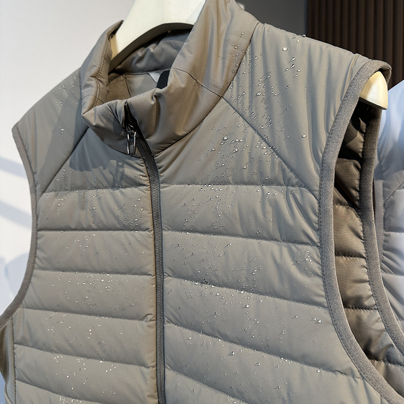 lulu平替 秋冬户外运动休闲外套防风防泼水男女保暖立领羽绒马甲,淘宝优惠券,粉丝福利购,淘宝优惠卷