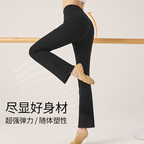 V领舞蹈老师练功服成人形体训练服套装女显瘦现代舞中国舞莫代尔 - 图2
