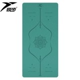 Одежда для йоги, противоударный коврик для йоги, нескользящий ковер для спортзала для домашнего использования, увеличенная толщина, подходит для начинающих