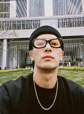 王嘉尔同款墨镜偏光太阳镜男复古女扁框港风90年代新青年潮搭开车