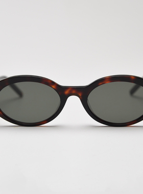 娜扎同款猫眼复古板材小椭圆太阳镜高清尼龙镜片男女网红街拍墨镜