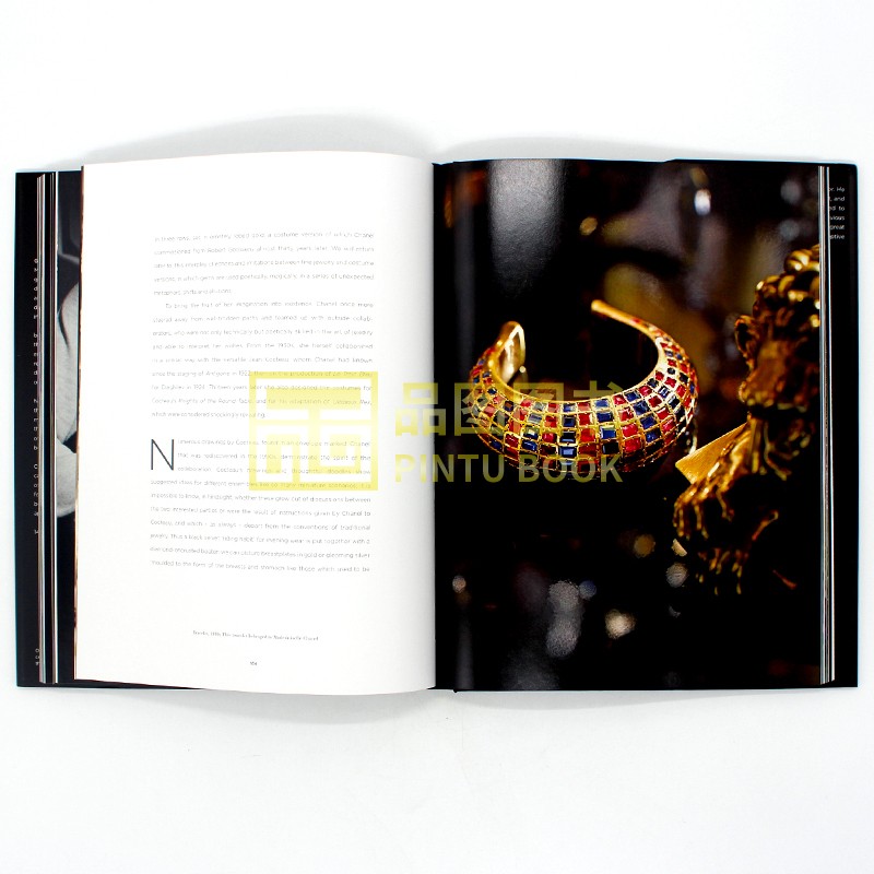 品图图书专营店现货包邮 Jewelry by Chanel 香奈儿时尚珠宝 标志性设计80周年纪念系列 时尚珠宝设计展示 260张彩色与黑色插图摄影 英文原版2