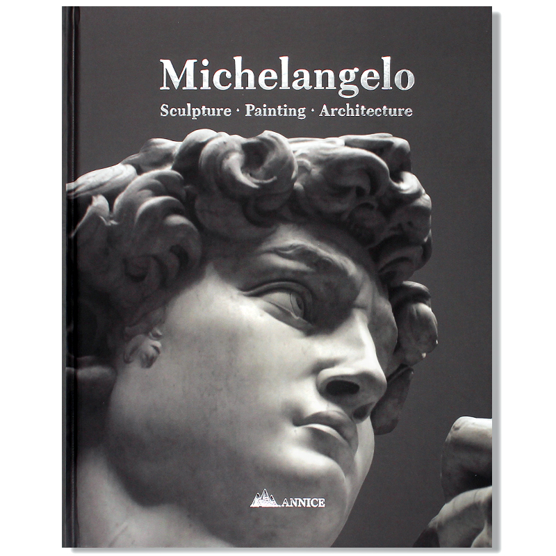 现货包邮 封面随机发一 大开本英文 Michelangelo:Sculpture·Painting Architecture 米开朗基罗：雕刻、绘画和建筑全集 艺术油画 - 图0