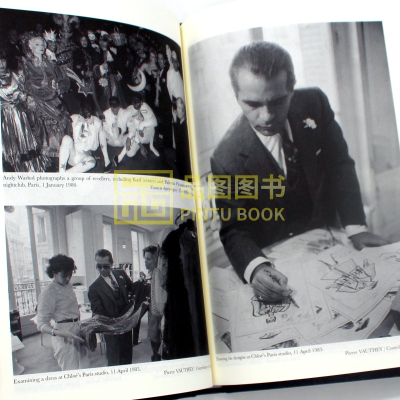 品图图书专营店预售卡尔·拉格菲尔德的一生 Kaiser Karl: The Life of Karl Lagerfeld 前香奈儿创意总监私人传记 精装本 英文原版1