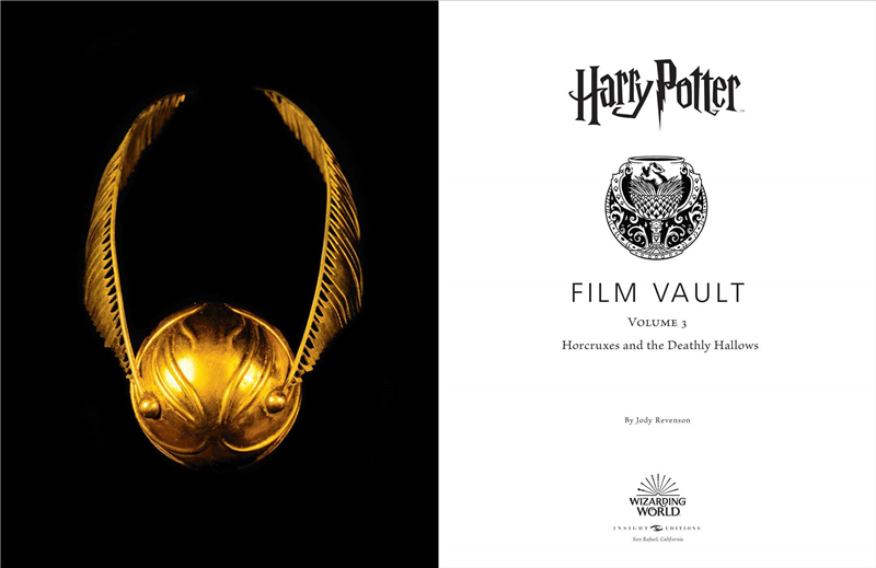 现货 Harry Potter: Film Vault Volume 3 哈利波特电影系列丛书第3卷 魔戒与死神圣器 魔法物品揭秘 电影制作秘密 英文原版 - 图0