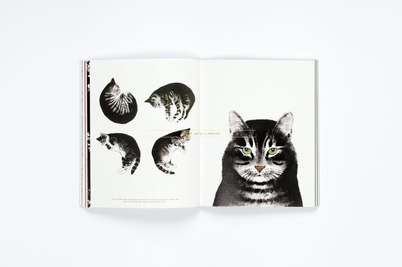 现货英文正版 The Book of the Cat Cats in Art  猫之书猫的艺术 原版进口 猫插图艺术绘画作品集画册手绘本插画作品集临摹画册 - 图1