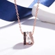 Swarovski chuyển hạt ba vòng nam vòng cổ mặt dây chuyền da đen dây đeo tay nữ thủy triều khóa từ vòng đeo tay vài vòng đeo tay - Vòng đeo tay Cuff Vòng đeo tay Cuff