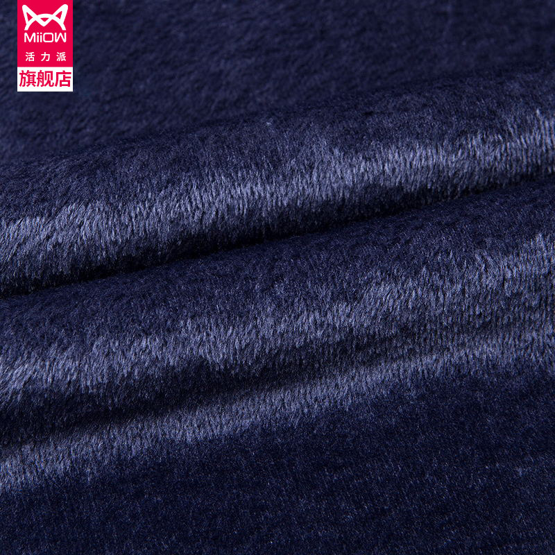 miiow /猫人羊毛绒情侣保暖秋衣 猫人活力派保暖套装