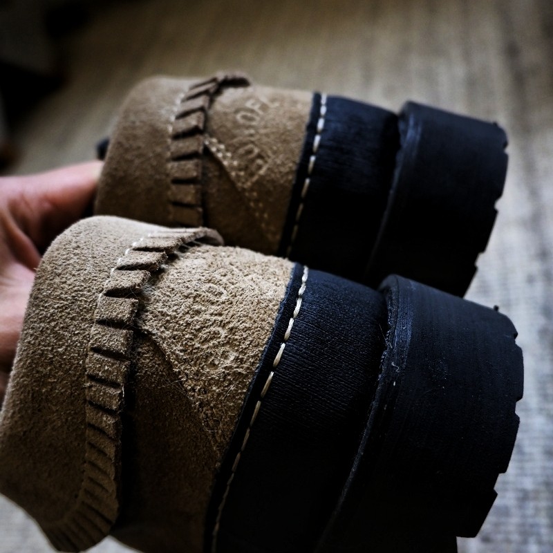 SONOFLOONG复古真皮防水登山靴户外旋钮马丁靴手工缝线增高帮鞋潮,淘宝优惠券,粉丝福利购,淘宝优惠卷