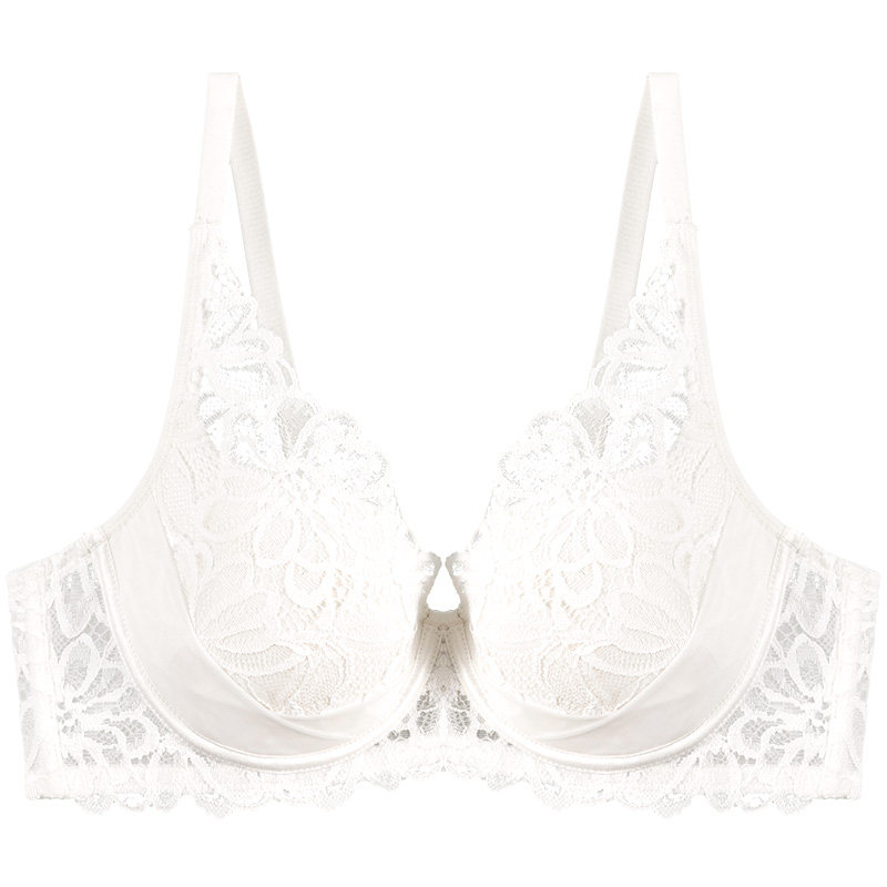 歌力诺夏季钢圈聚拢大胸显小内衣 歌力诺文胸