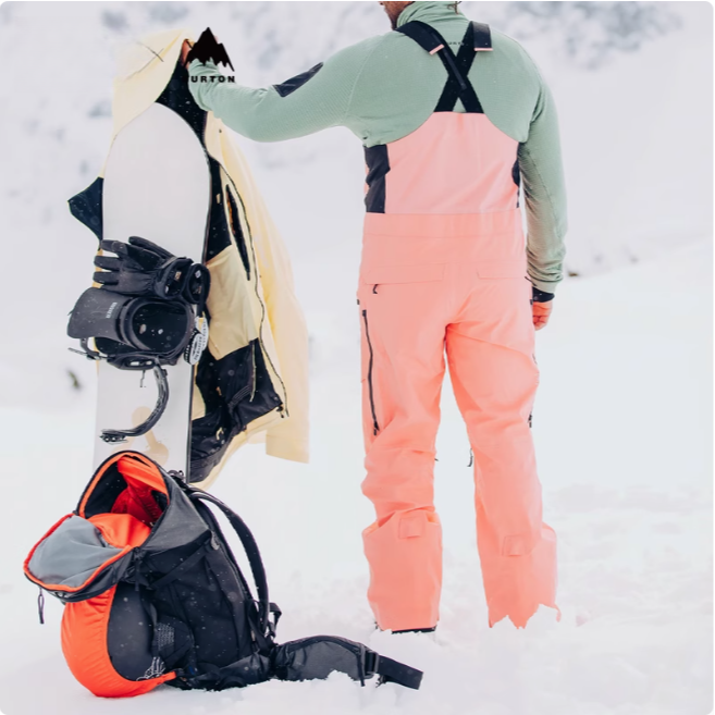 傲天极限2324款BURTON男女款背带裤AK GORE TEX 3L防风防水滑雪裤 - 图2