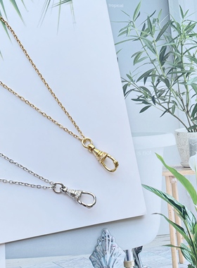 钛钢18k泰国佛牌链子弹簧扣