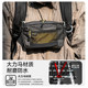 Outdoor mountaineering and hiking multi-functional expansion side waist bag