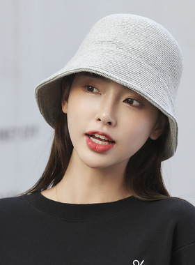 春秋户外渔夫帽科派女帽子