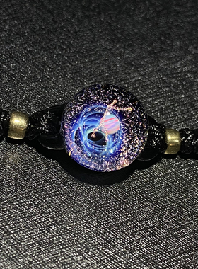 十二星座宇宙琉璃生日送男友手链