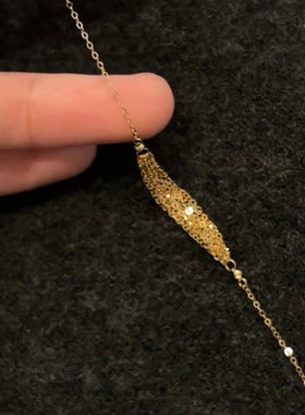 金色蕾丝链条手链2026新款爆款