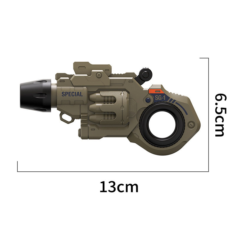 儿童迷你解压发射器旋转玩具枪男孩礼物一键上膛转轮软弹枪模型,淘宝优惠券,粉丝福利购,淘宝优惠卷