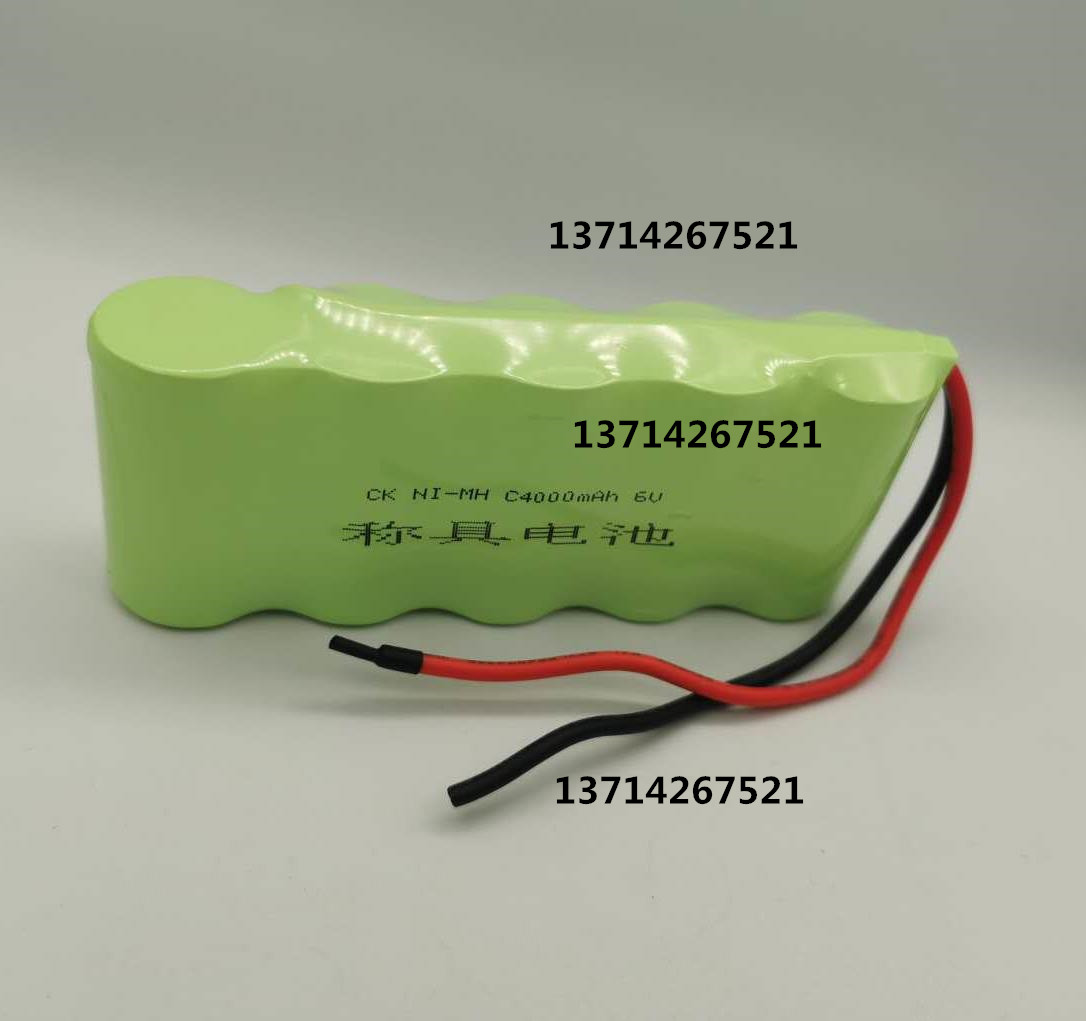 吊秤称重仪表电子吊磅秤无线吊磅秤 C2500 C3000mAh 6V充电电池组 - 图1