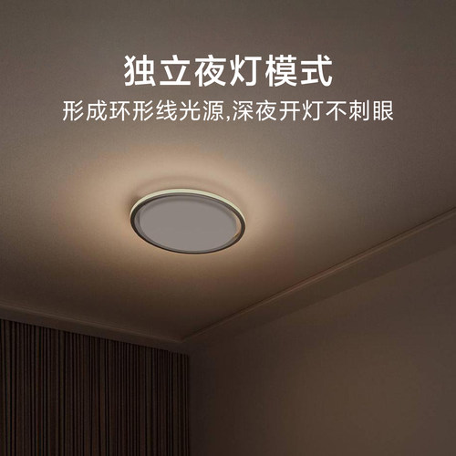 小米米家智能吸顶灯Pro 卧室客厅简约现代大气全灯具绑定米家控制 - 图3
