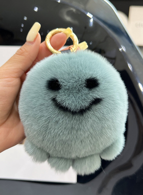 可爱小章鱼钥匙扣挂件