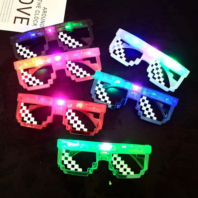 ແວ່ນຕາສະຫວ່າງ LED bar KTV props ບັນຍາກາດ