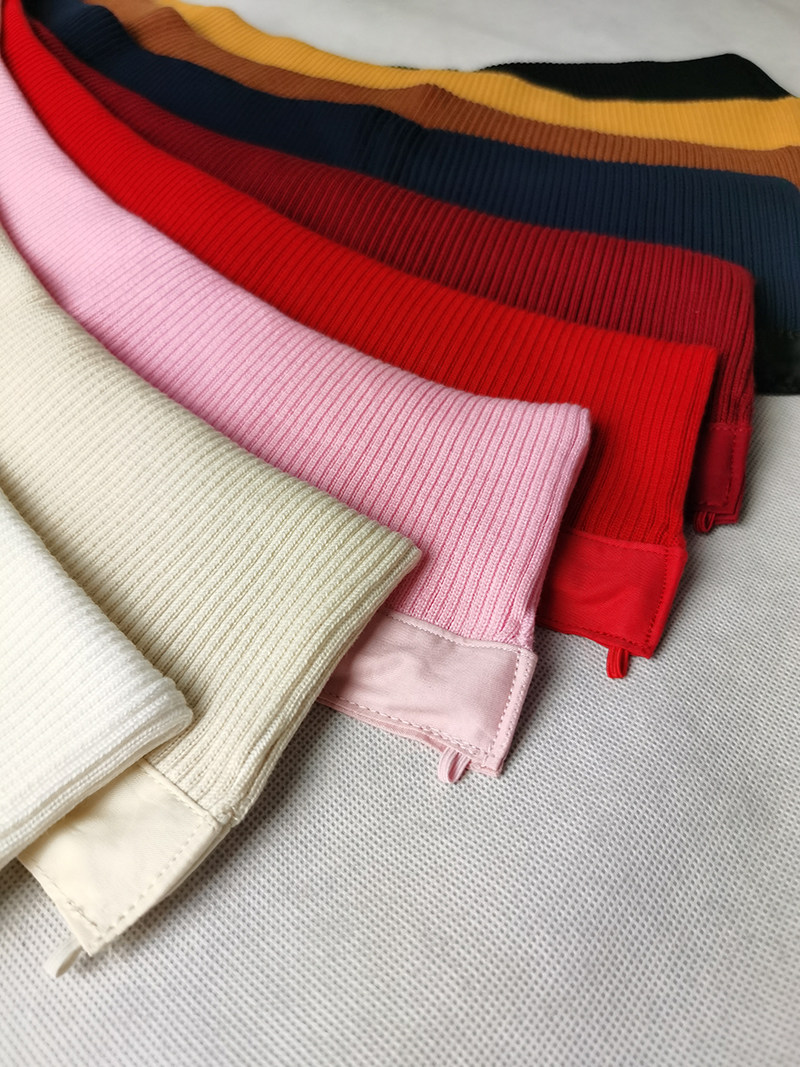 可拆卸羽绒服领子防脏假领子女百搭假领黑色针织螺纹秋冬季保护套,淘宝优惠券,粉丝福利购,淘宝优惠卷