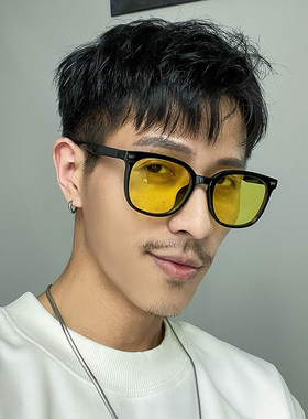 日系太阳镜防晒复古圆形