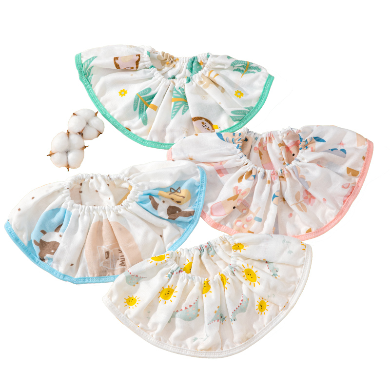 Large 360 beautiful and practical elastic saliva towel