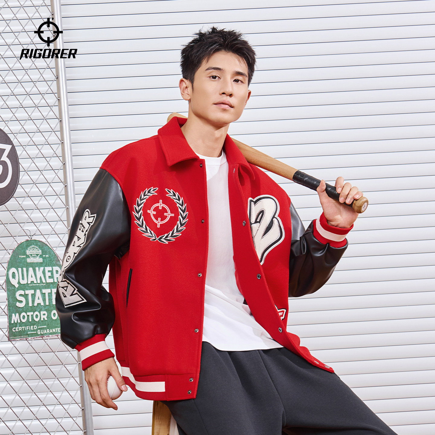 准者波杰联名运动夹克男女秋冬新款美式休闲上衣防风潮流时尚外套,淘宝优惠券,粉丝福利购,淘宝优惠卷