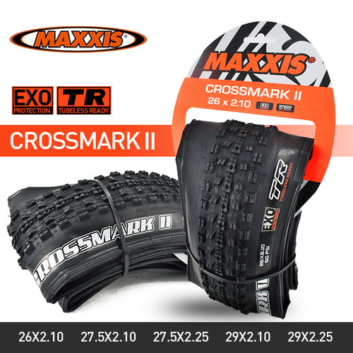 maxxis玛吉斯CROSSMARK2627.5 29山地车折叠防刺十字真空越野外胎 - 图0