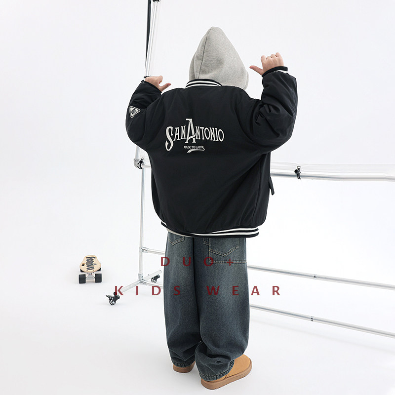 多加潮牌童装男童棉服儿童夹棉外套冬装新款中大童夹克加厚棒球服,淘宝优惠券,粉丝福利购,淘宝优惠卷