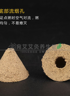 五年陈艾绒艾塔艾坨锥形灸艾柱艾条艾锥肚脐灸艾灸柱隔姜灸粒艾壮