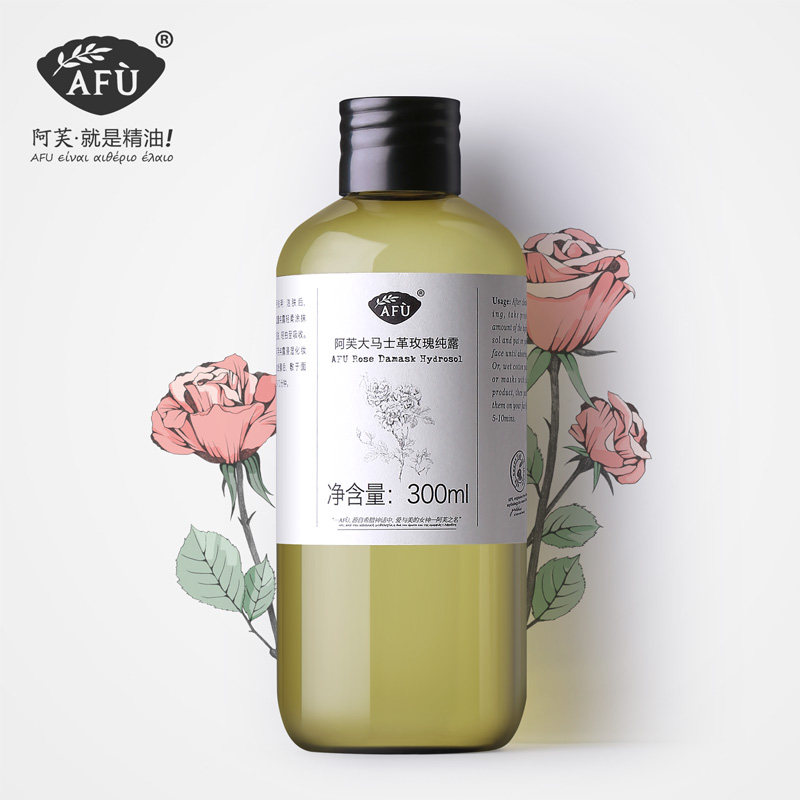 阿芙大马士革玫瑰纯露大瓶装爽肤水 阿芙曼语纯露/花水