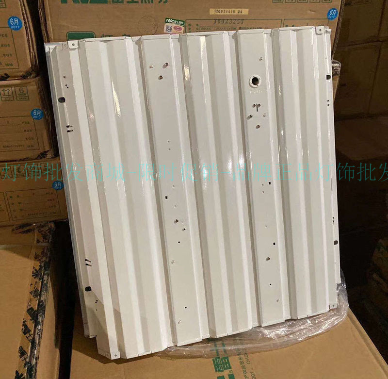 雷士照明 600*600格栅灯盘 NDLE417SI/3*18W T8电子格栅灯盘 - 图3