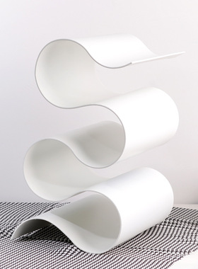 简约风ins置物收纳架S型红酒架北欧家居样板间展示书架装饰品摆件