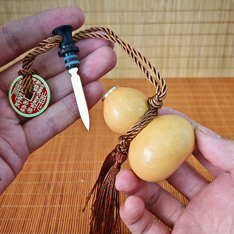 剑来养剑葫芦小剑配件成品镶口文玩雷击纹葫芦手把件摆件刻字,淘宝优惠券,粉丝福利购,淘宝优惠卷