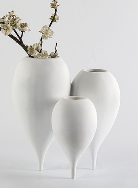 抽象几何气球花瓶摆件样板房书房酒店民宿干花花器创意客厅装饰品