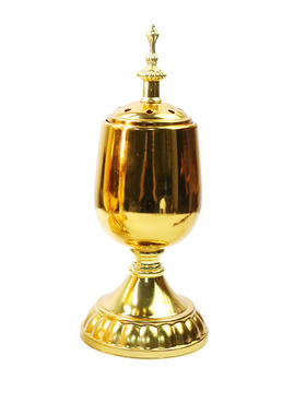 中东风格铁艺燃香炉，简约家居檀