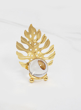 水晶球迷你电视柜摆设，现代简约