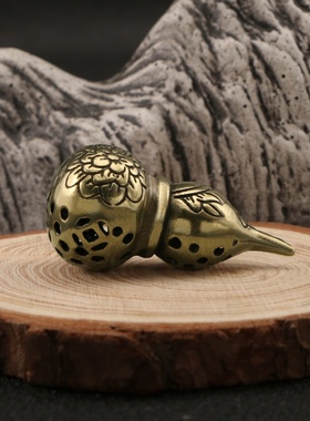 创意复古黄铜汽车锁匙扣