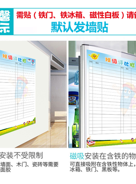 评比栏小学生幼儿园文化墙定制
