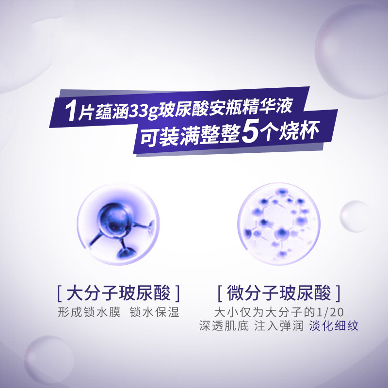 欧莱雅安瓶女复颜玻尿酸导入面膜 loreal欧莱雅博尼达专卖贴片面膜