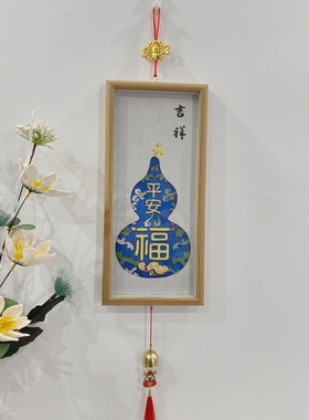景泰蓝掐丝珐琅画葫芦手工画