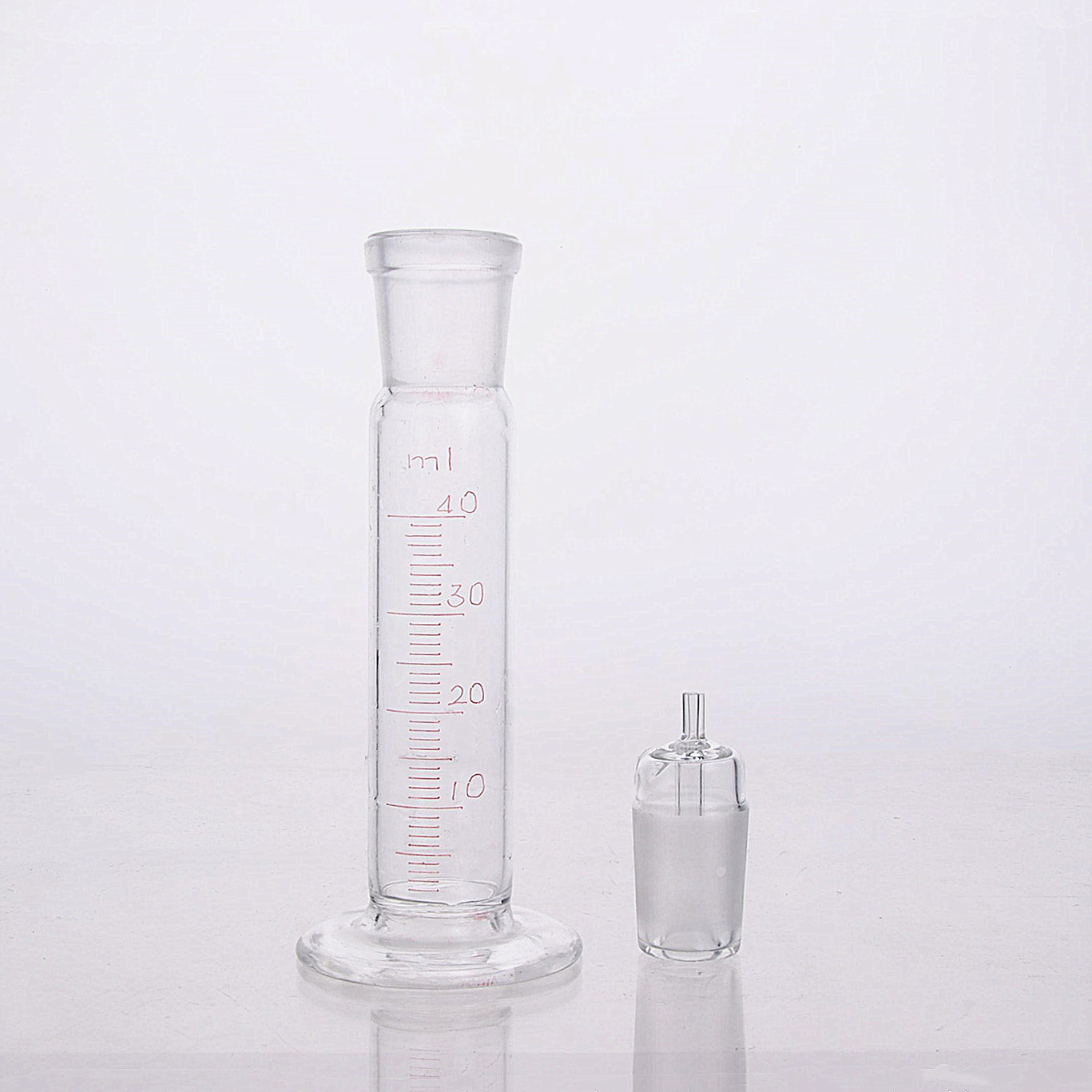 离子交换树脂密度计40ml 离子交换湿真密度测定方法专用玻璃仪器 - 图0