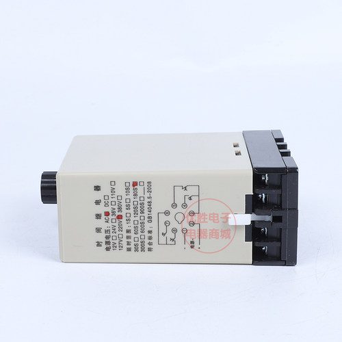 JS14A 晶体管时间继电器 380V 220V  10S 30S 60S 6S DC24V 220V - 图1