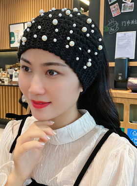 遮白发的帽子显年轻时尚新款