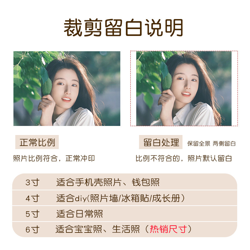 高清照片打印冲洗手机相片过塑5寸6寸7寸8寸当天发货6寸专业冲洗